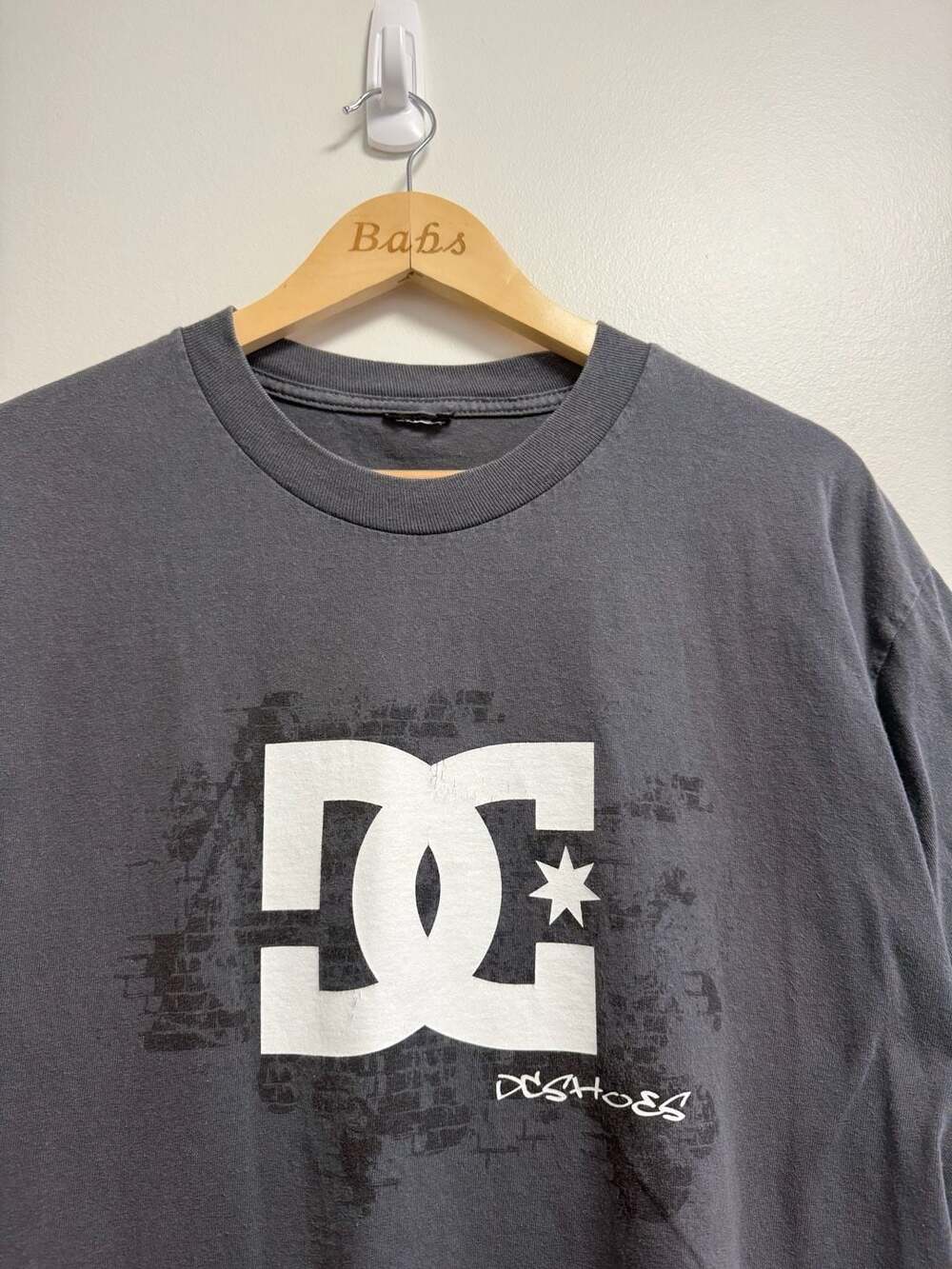 DC Shoes Vintage Skater Graphic T-Shirt Gray